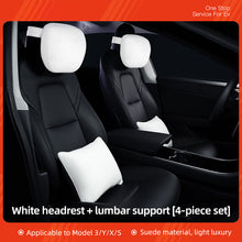 Tesla Modely3XSY headrest car neck pillow car waist support set headrest waist support set