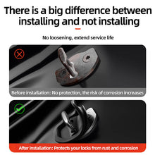 Door lock protection cover