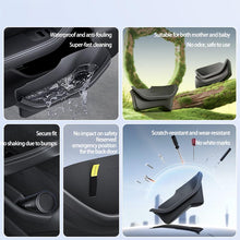 Applicable to Tesla Model 3/Y door slot storage box under the storage pad car interior accessories modification Model 3 new version Nappa leather full car protection set