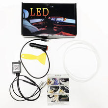 Tesla model3/y simple instrument panel streamer atmosphere light lossless central control air outlet led atmosphere light