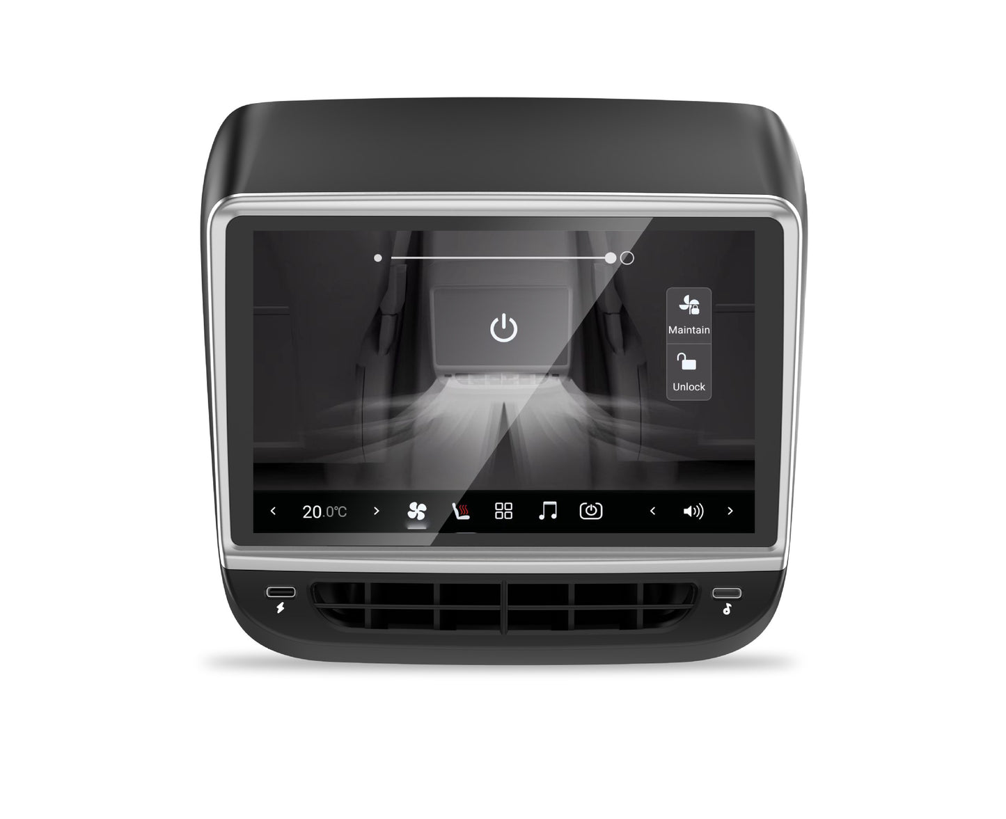 Tesla modely/3 rear entertainment display air conditioning control modified smart LCD display