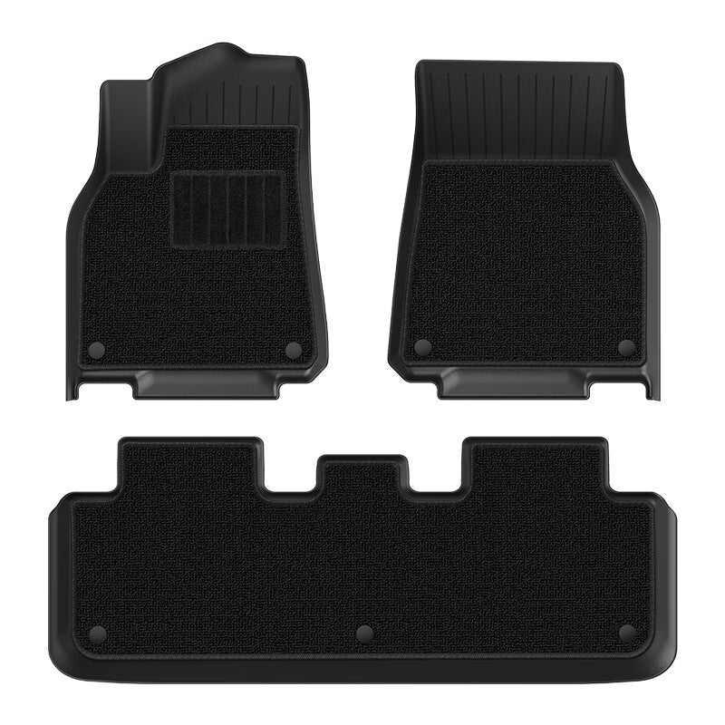 Tesla Model Y special floor mats TPE car modification accessories Model Y floor mats + Menis buckle blanket