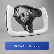 Suitable for Tesla YOKE steering wheel heating Model 3/Y carbon brazing material, suede modified interior accessories