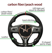 Suitable for Tesla yoke steering wheel factory modified model Edamame 3yx carbon fiber modified steering wheel