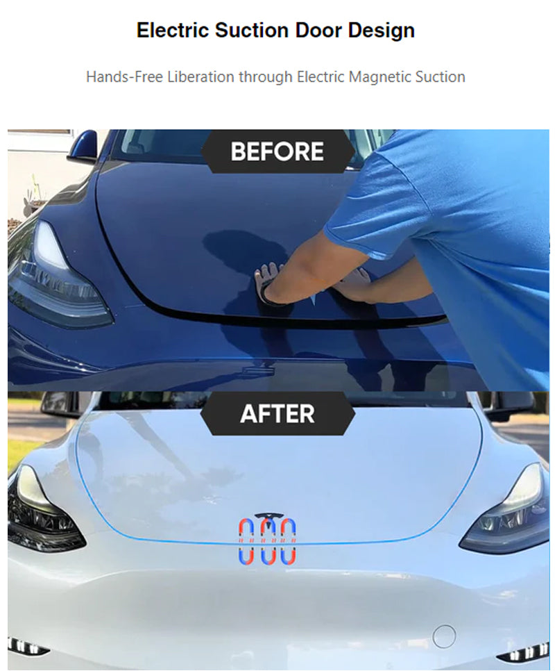 Tesla modified 3/Y/X/S front and rear trunk electric suction locks