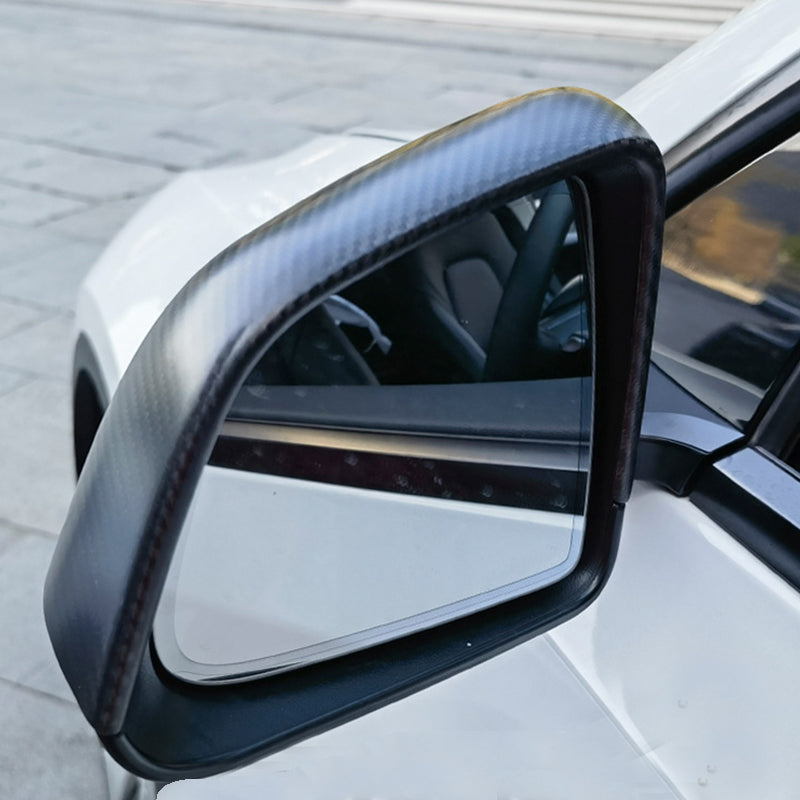 Tesla Tesla MODEL3 real carbon fiber modified pure carbon replacement rearview mirror reversing mirror decoration