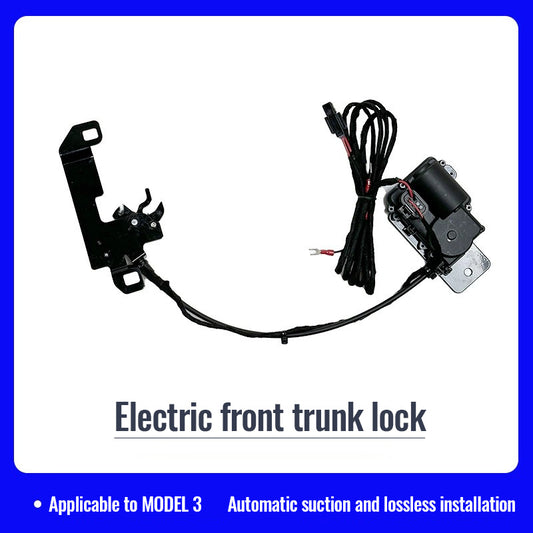 Ma2023+ model 3/Y/S/X/3 highland silent front trunk electric suction lock