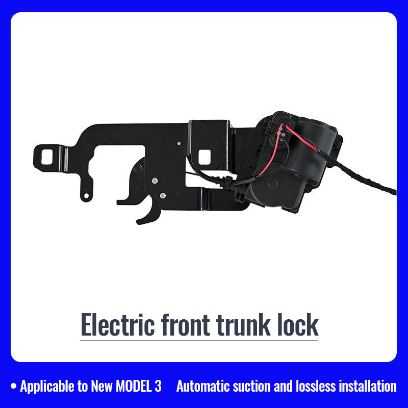 Ma2023+ model 3/Y/S/X/3 highland silent front trunk electric suction lock
