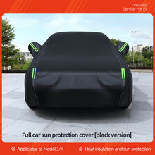 Tesla Model Y3 Special Car Four Seasons Cover Oxford Cloth Sunscreen Heat Insulation Sunshade Accessories