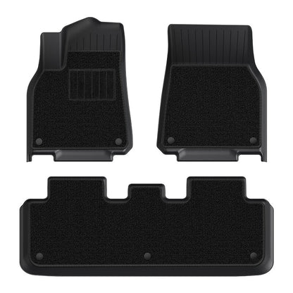 Tesla Model Y special floor mats TPE car modification accessories Model Y floor mats + Menis buckle blanket